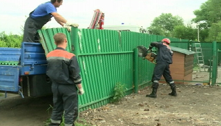 Демонтаж ограждений в Воткинске по цене от 987 руб. | 2Землекопа-Втк 